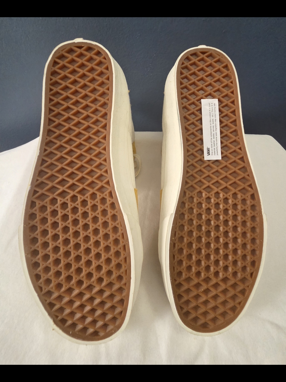Vans Sk8-Hi Suede High Top Sneakers - Mustard Yellow - Picture 6 of 8